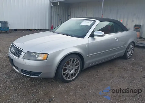 2006 Audi S4 z USA, uszkodzony, nr VIN WUARL48H46K900691